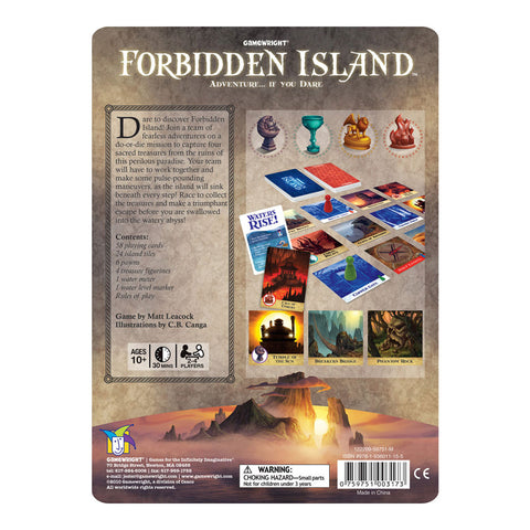 Forbidden Island - Back
