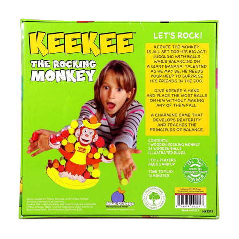 Keekee The Rocking Monkey - Back
