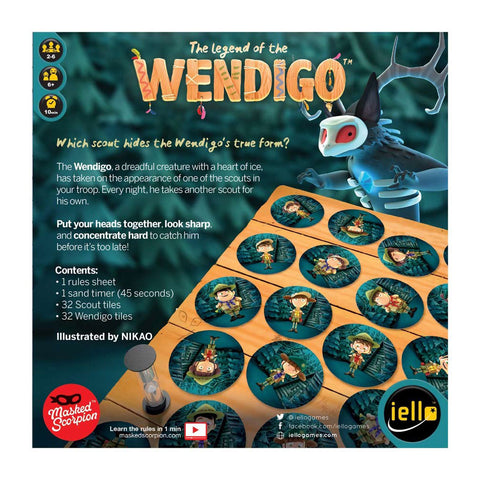 The Legend of the Wendingo - Back