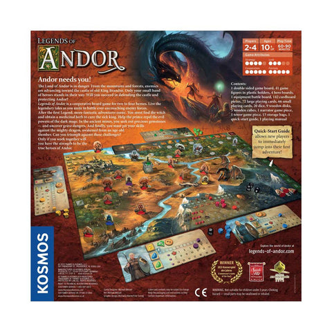 Legends of Andor - Back