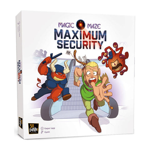 Magic Maze: Maximum Security Expansion - Front